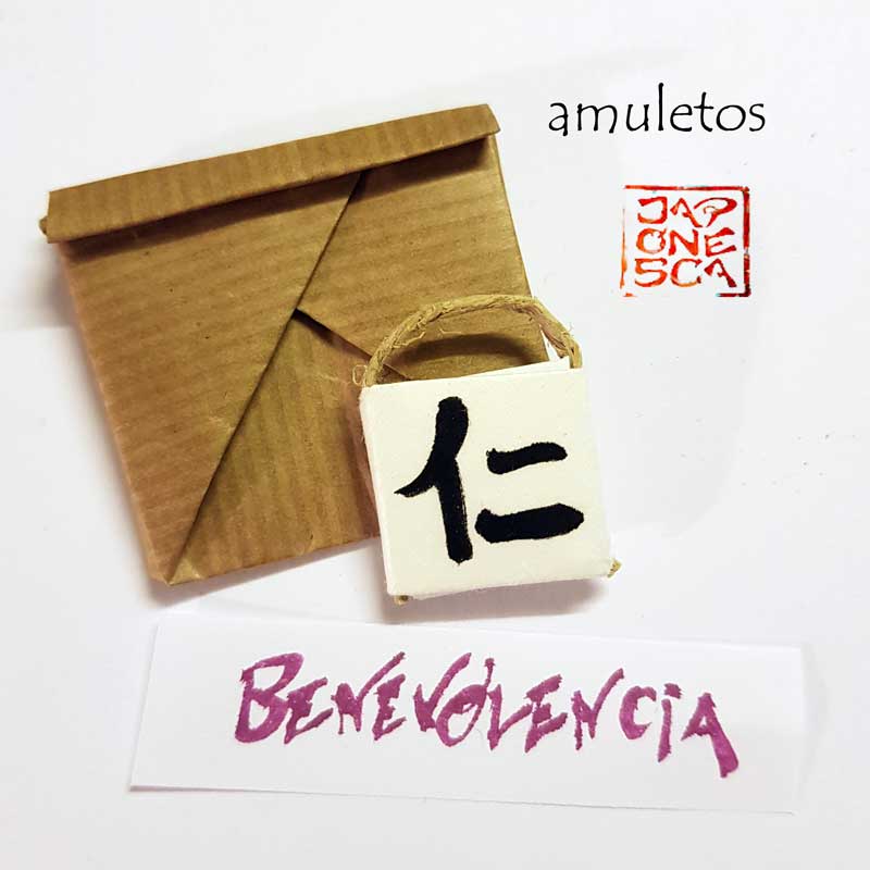 amuletos virtudes samura; Benevolencia, compasion