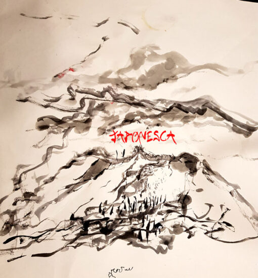 sumie montaña