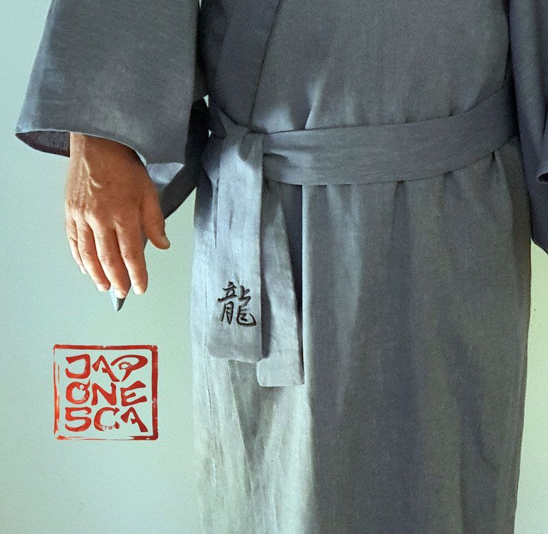kimono personalizado con nombre en japonés