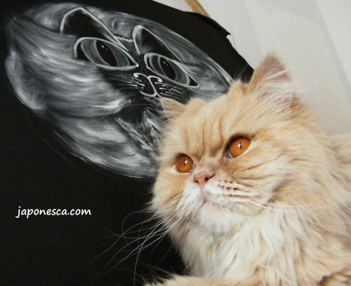 Furoshiki pintado a mano