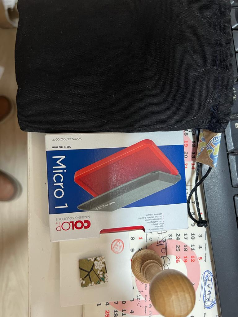 Kit de Sello japonés hanko