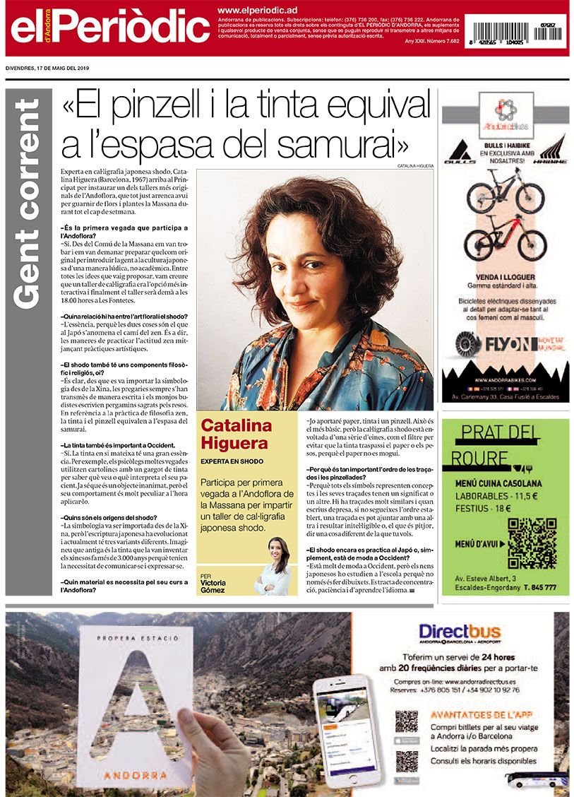 Artñiculo del Periódico de Andorra