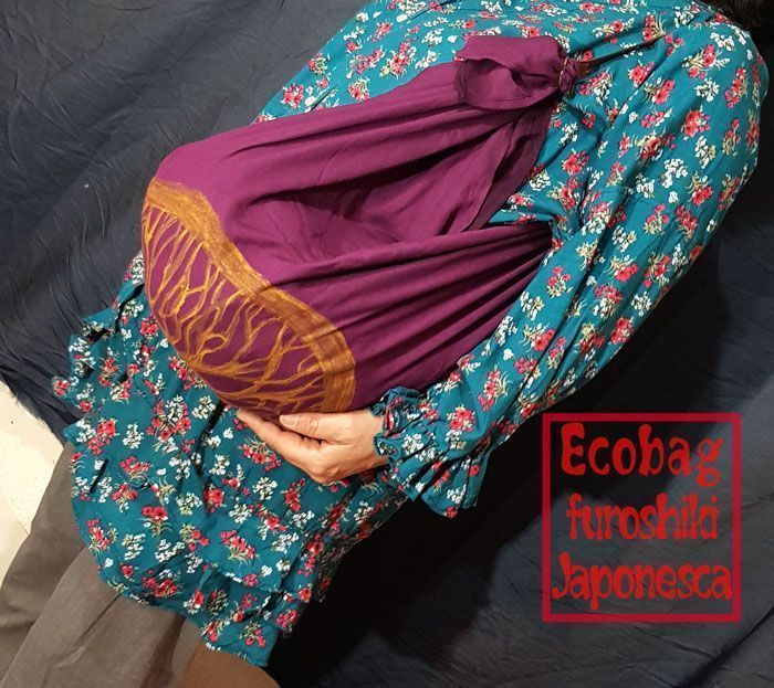 Ecobag con pañuelo furoshiki