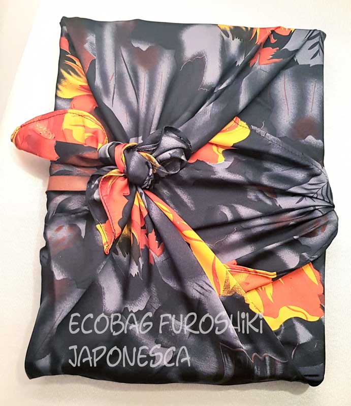 Usar la ecobag furoshiki