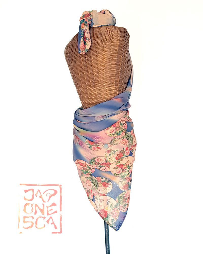 furoshiki pareo Japonesca anudado