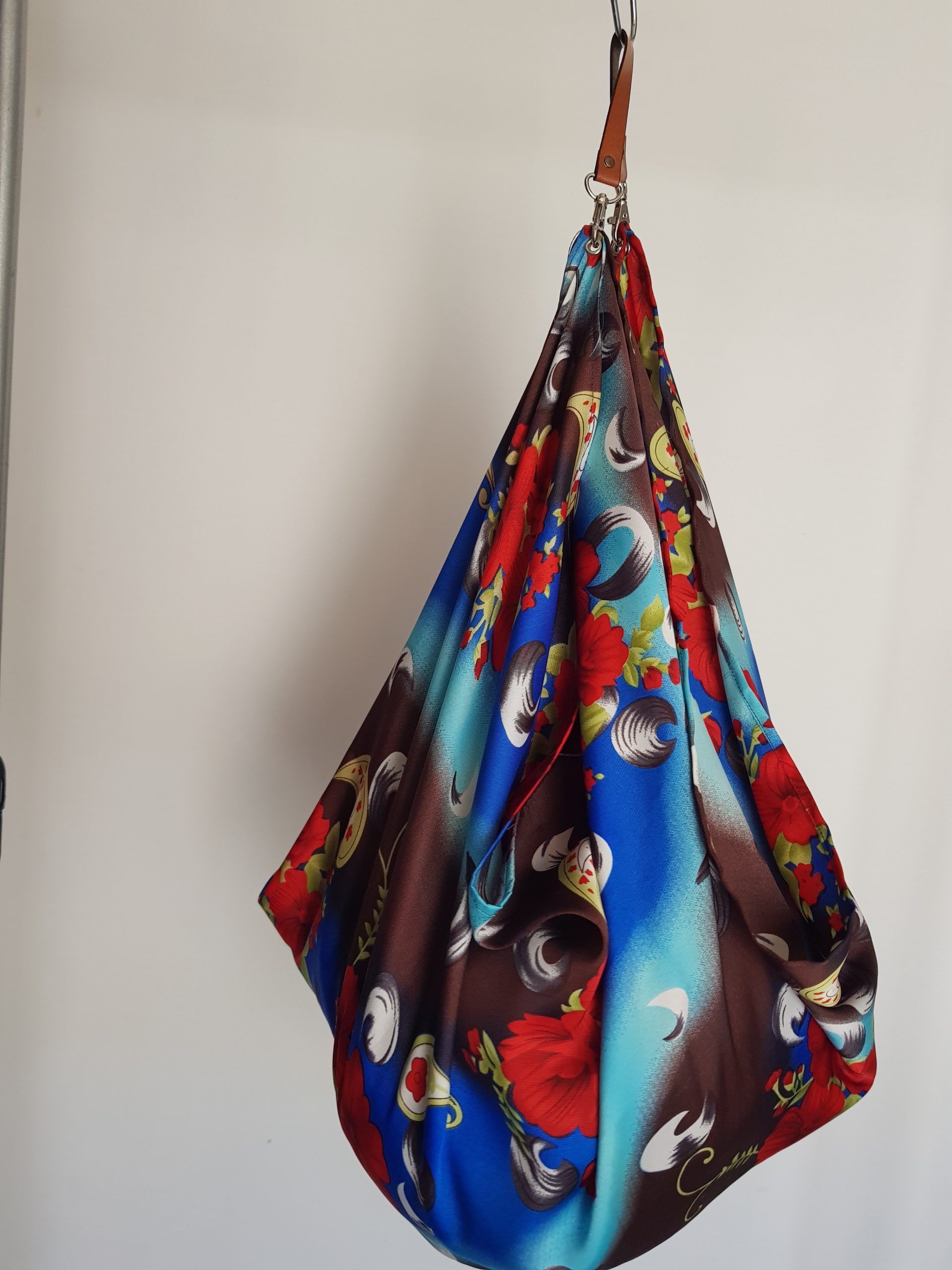 Ecobag furoshiki seda estampada