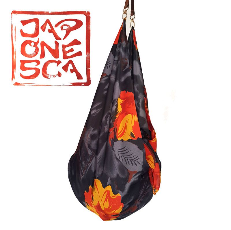 furoshiki Japonesca en seda satén
