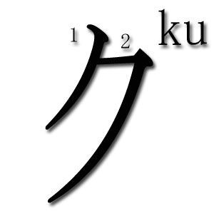 KU katakana
