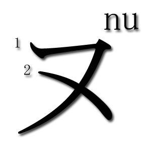 NU katakana