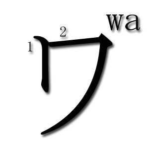 WA katakana