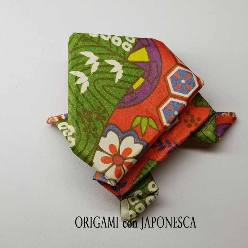 La famosa ranita de origami