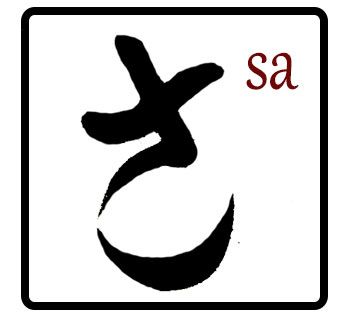 Shodo sa hiragana