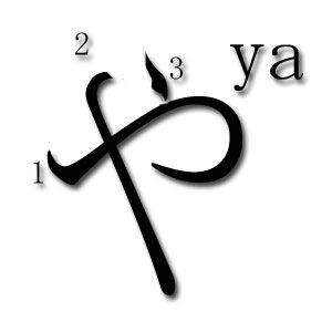 orden de trazos hiragana ya