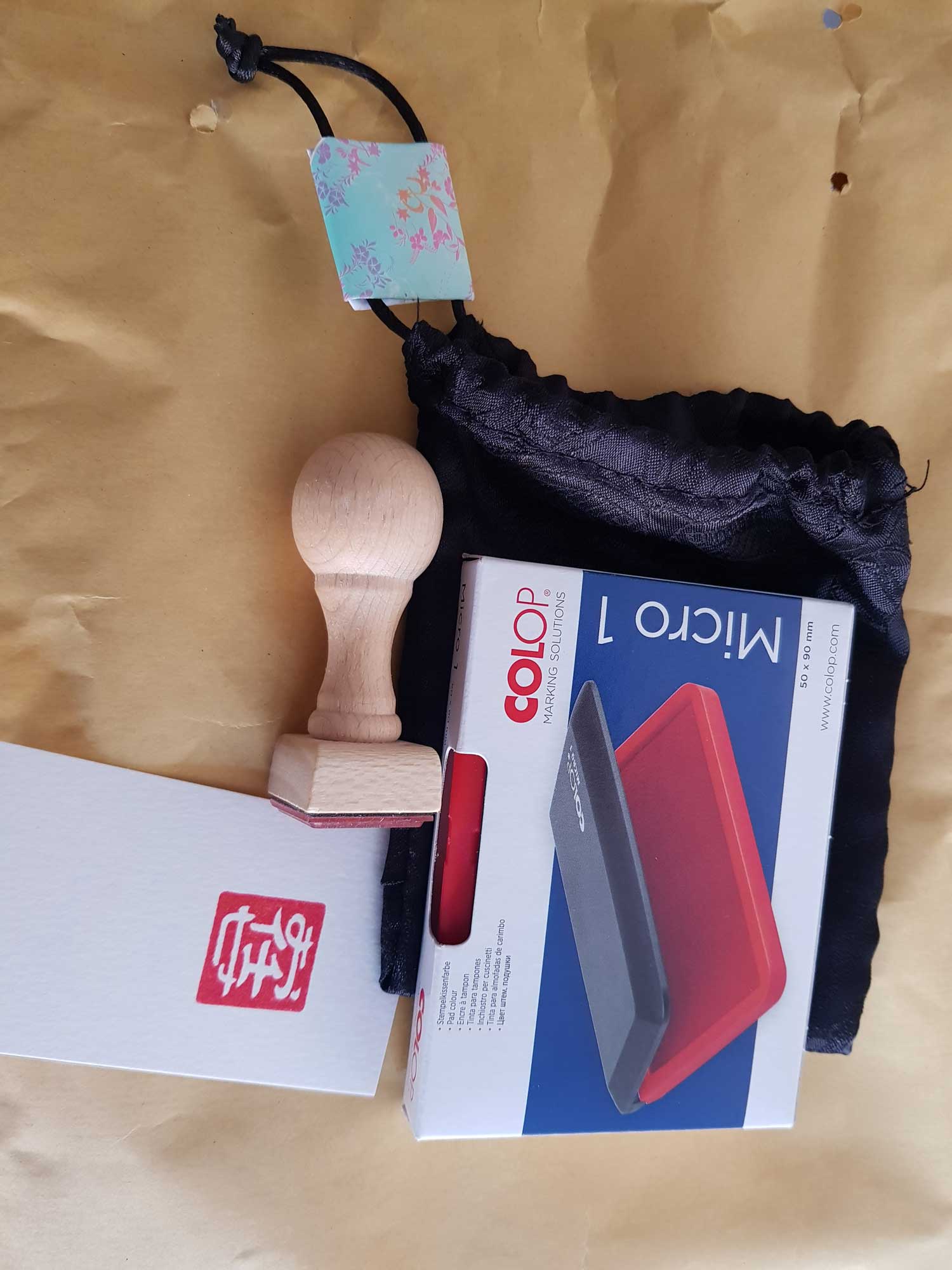 Sellos hanko personalizados