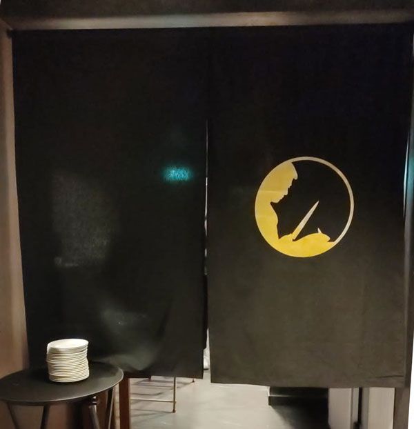 cortinas noren personalizadas para restaurantes japoneses : Nobu SS