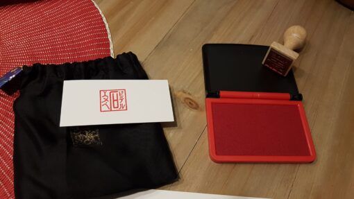 Sellos hanko tradicionales personalizados