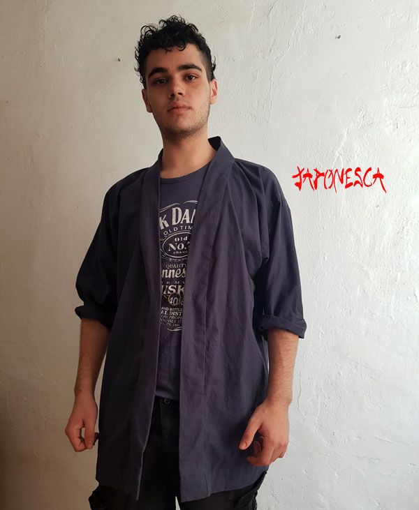 haori en lino o tejano